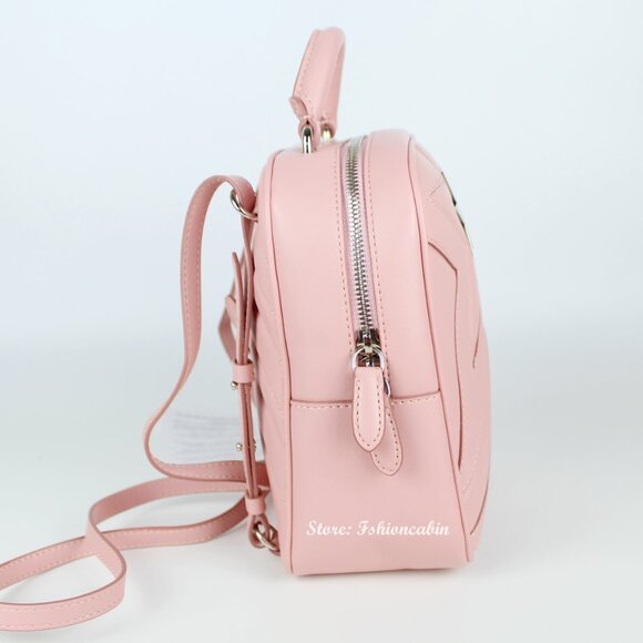 NWT Stella McCartney Pink Star Backpack | Vegan Small Bag- Street, Daily, Travel main image 12